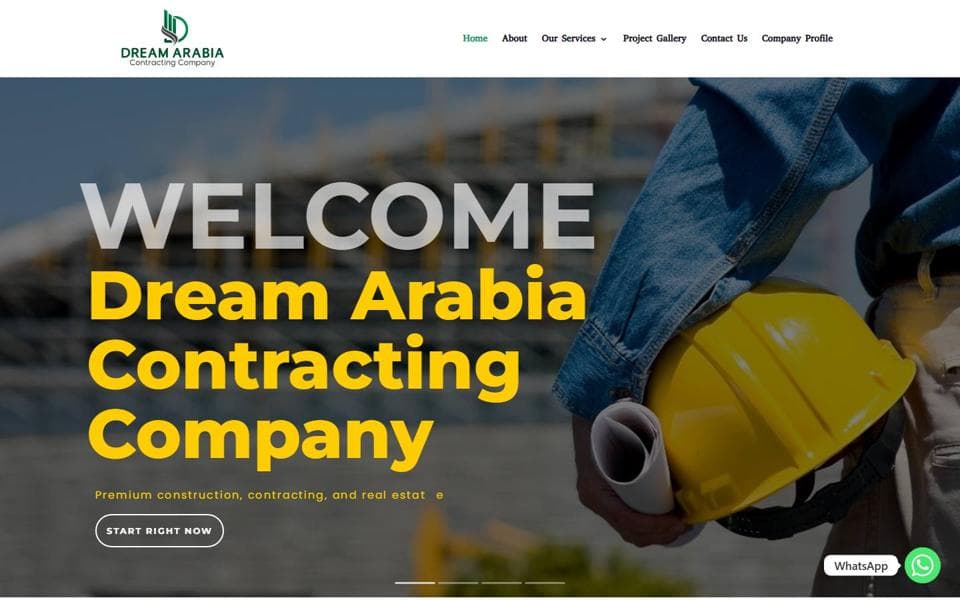 Dream Arabia website