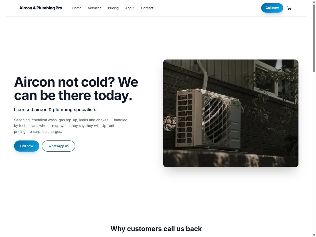 Aircon & Plumbing Pro
