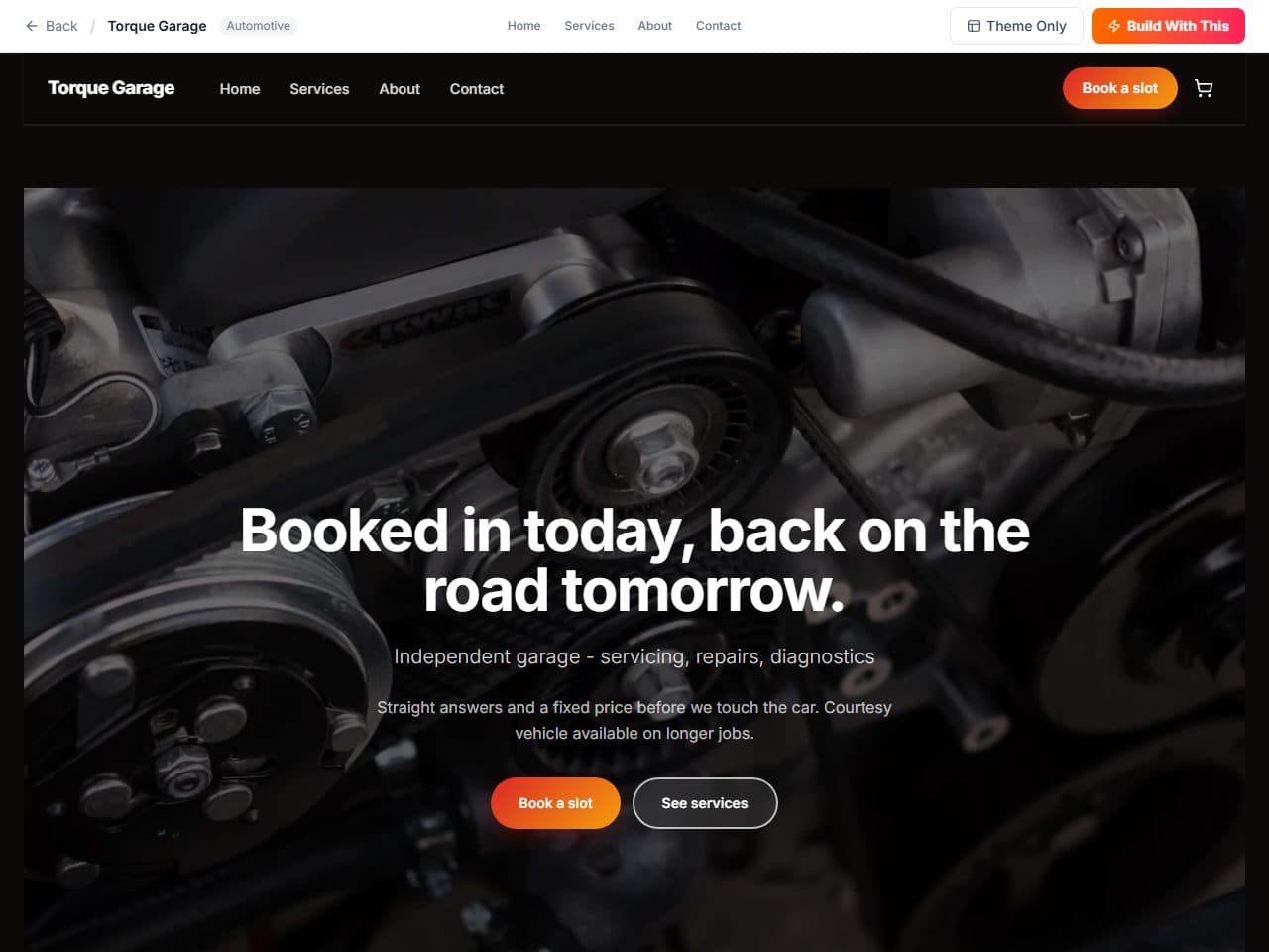 Torque Garage