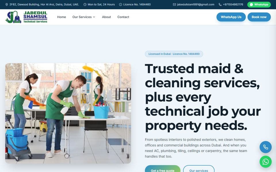 Jabedul Shamsul Technical Services